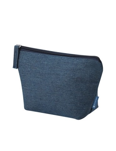 Nécessaire Zinnia Couleurs : bleu Matières : jean recyclé cadeau entreprise pas cher