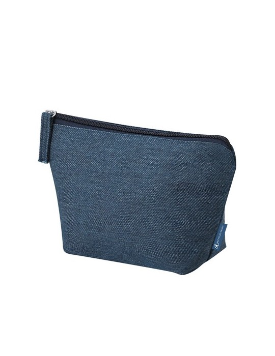 Nécessaire Zinnia Couleurs : bleu Matières : jean recyclé cadeau entreprise pas cher