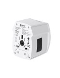 Adaptateur Voyage Universel Skross MUV USB 30W PD Couleurs : blanc impression haute définition