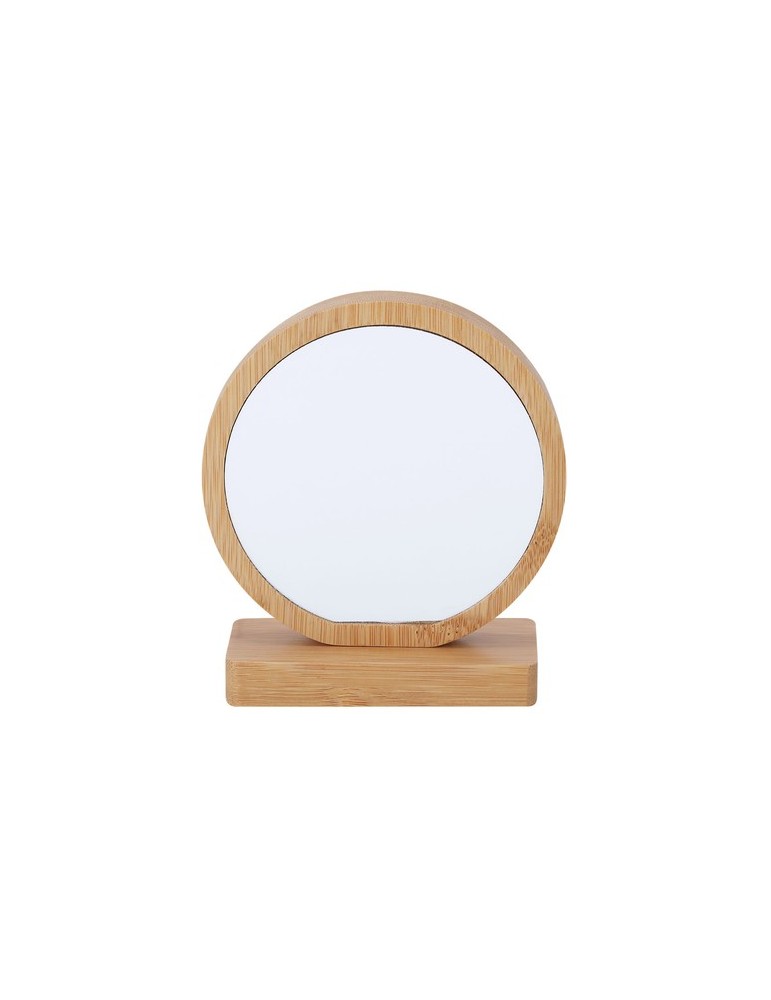 Plaque Sublimation Farnes Matières : bambou Couleurs : acier personnalisable avec votre logo