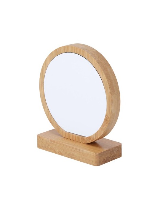 Plaque Sublimation Farnes Matières : bambou Couleurs : acier cadeau entreprise pas cher