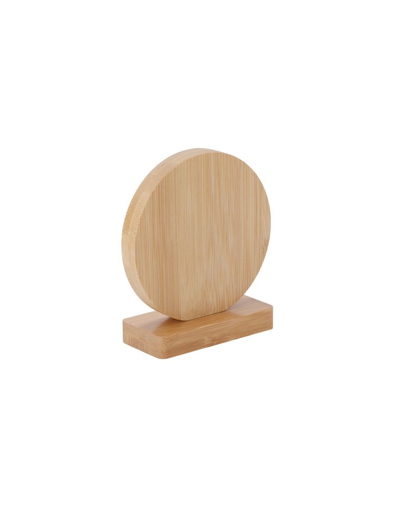 Plaque Sublimation Farnes Matières : bambou Couleurs : acier goodies publicitaire événementiel