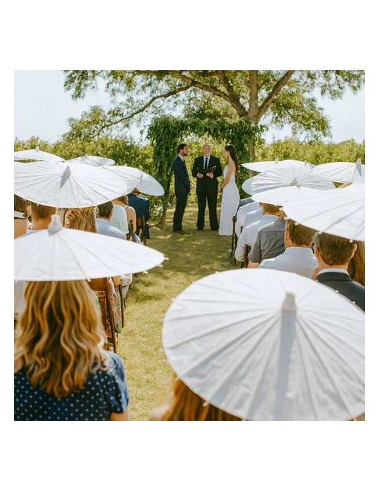 Pare-Soleil Zalea Matières : bois Couleurs : blanc objet promotionnel éco-responsable