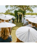 Pare-Soleil Zalea Matières : bois Couleurs : blanc objet promotionnel éco-responsable