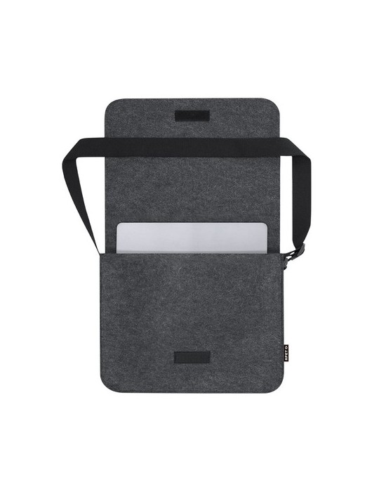 Bandoulière Ganter Matières : PET recyclé Couleurs : noir impression haute définition