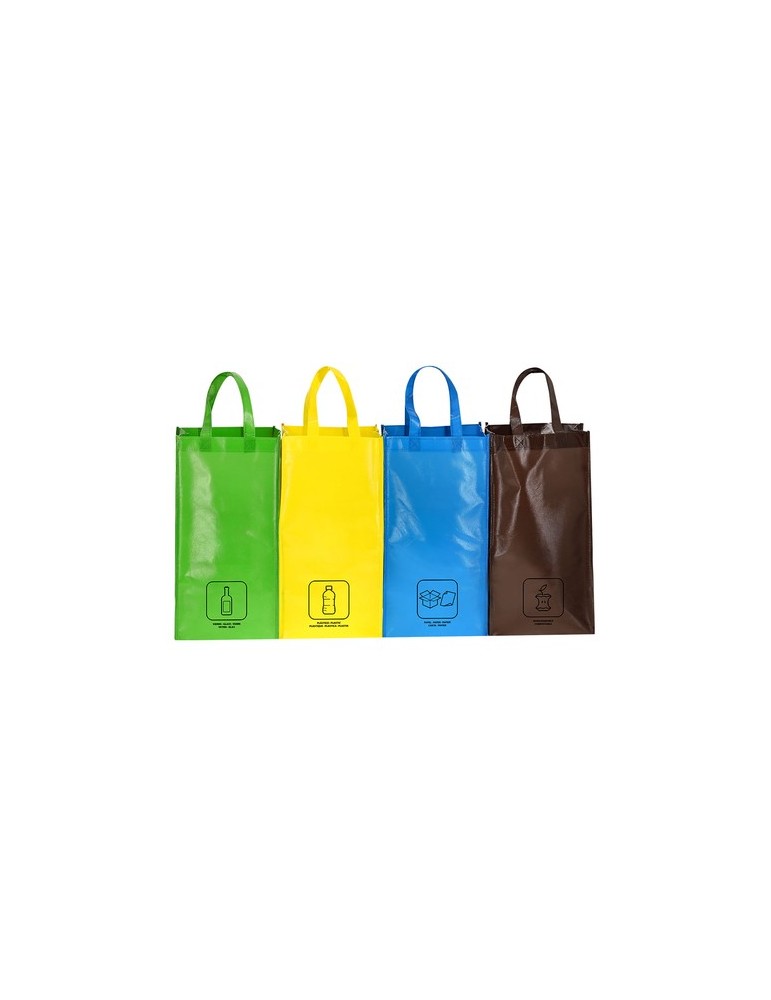 Set Sacs Kunar Matières : polypropylène (PP) Couleurs : multicolore personnalisable avec votre logo
