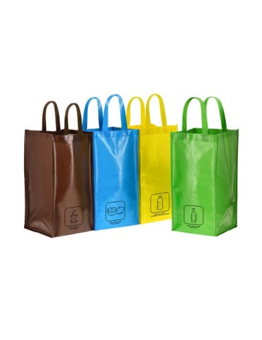 Set Sacs Kunar Matières : polypropylène (PP) Couleurs : multicolore cadeau entreprise pas cher