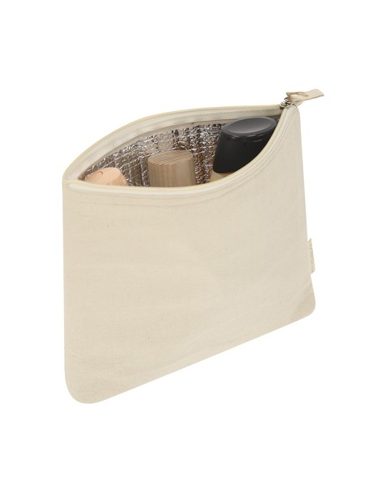Nécessaire Isotherme Breklo Matières : coton recyclé Couleurs : naturel cadeau entreprise pas cher
