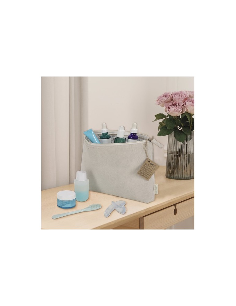 Nécessaire Isotherme Breklo Matières : coton recyclé Couleurs : naturel impression haute définition