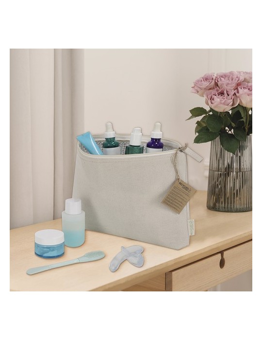 Nécessaire Isotherme Breklo Matières : coton recyclé Couleurs : naturel impression haute définition