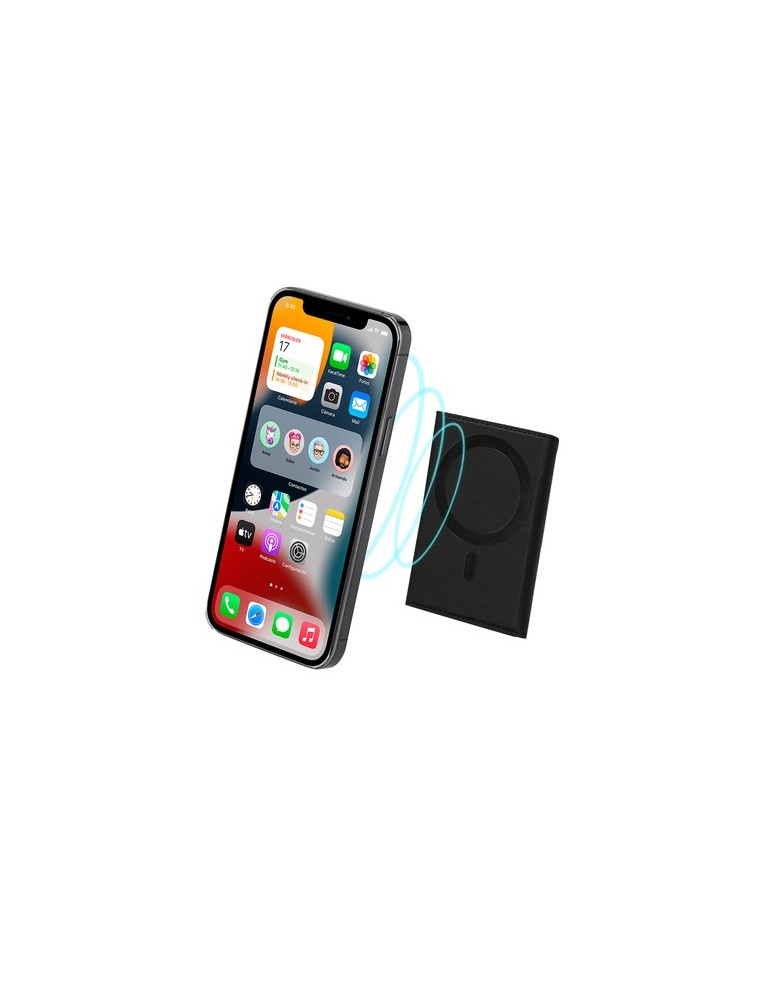 Porte-Cartes Enkor Couleurs : noir Matières : PU recyclé goodies publicitaire événementiel