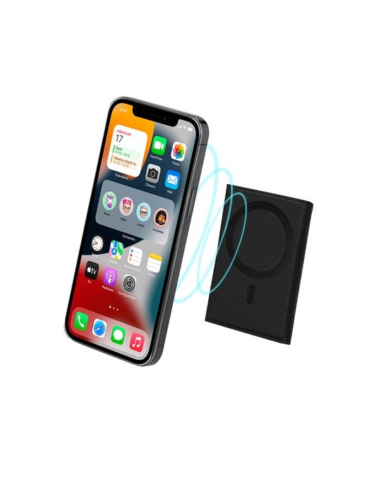 Porte-Cartes Enkor Couleurs : noir Matières : PU recyclé goodies publicitaire événementiel