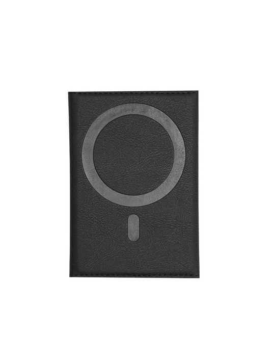 Porte-Cartes Enkor Couleurs : noir Matières : PU recyclé impression haute définition