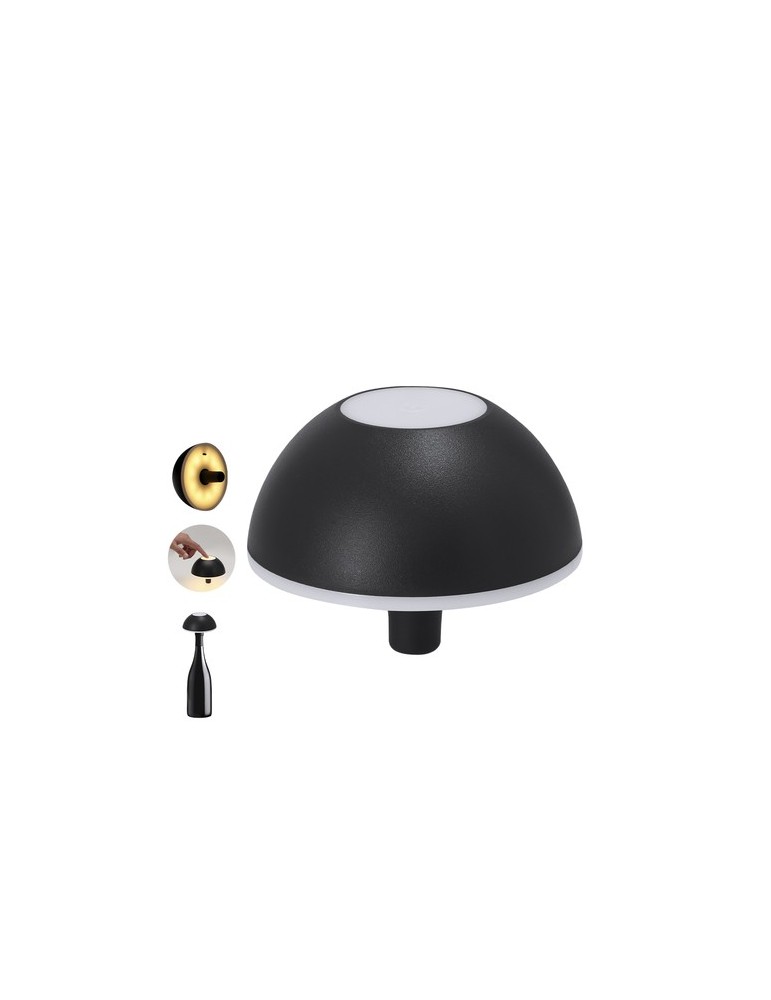 Lampe Kalvan Couleurs : noir