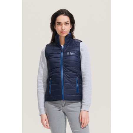 Gilet Bodywarmer Femme WAVE - Élégance et Confort