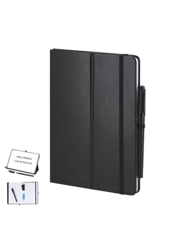 Bloc Notes Ardoise Kudar Couleurs : noir Matières : PU recyclé