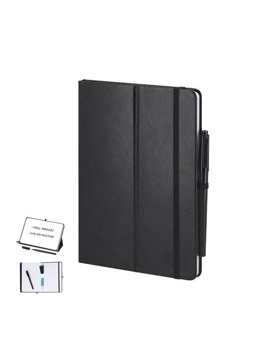 Bloc Notes Ardoise Kudar Couleurs : noir Matières : PU recyclé