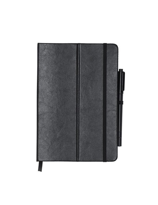 Bloc Notes Ardoise Kudar Couleurs : noir Matières : PU recyclé personnalisable avec votre logo