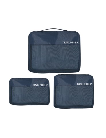 Set Organiseur Combol Matières : polyester Couleurs : bleu marine cadeau entreprise pas cher