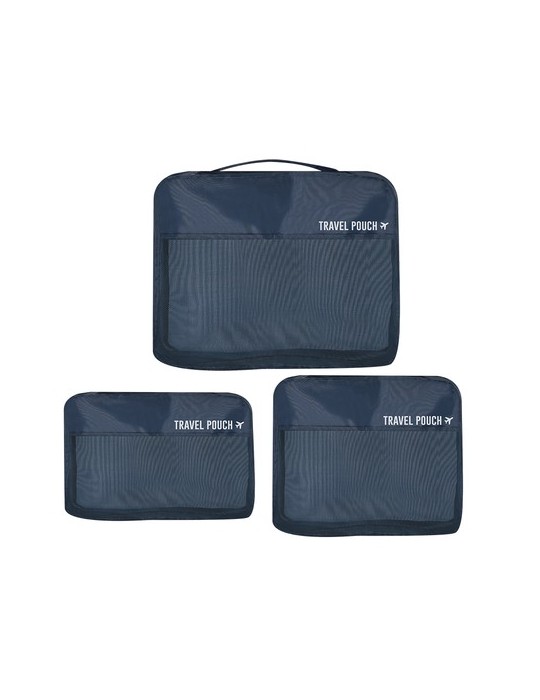 Set Organiseur Combol Matières : polyester Couleurs : bleu marine cadeau entreprise pas cher