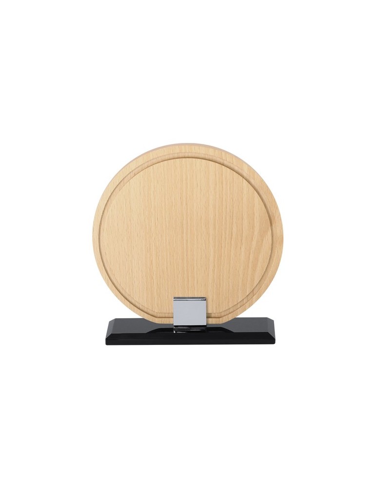 Plaque Vererol Matières : bois Couleurs : naturel personnalisable avec votre logo