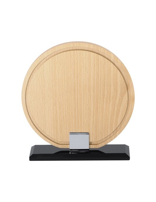 Plaque Vererol Matières : bois Couleurs : naturel personnalisable avec votre logo