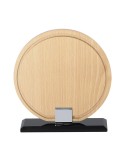Plaque Vererol Matières : bois Couleurs : naturel personnalisable avec votre logo