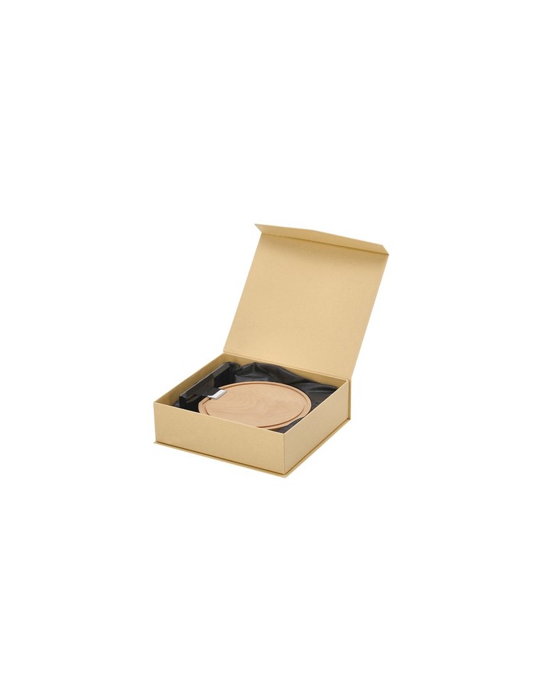 Plaque Vererol Matières : bois Couleurs : naturel goodies publicitaire événementiel