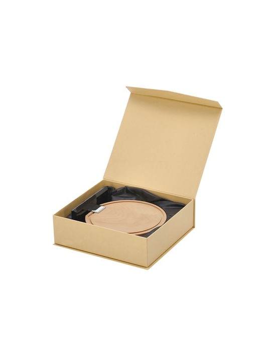 Plaque Vererol Matières : bois Couleurs : naturel goodies publicitaire événementiel