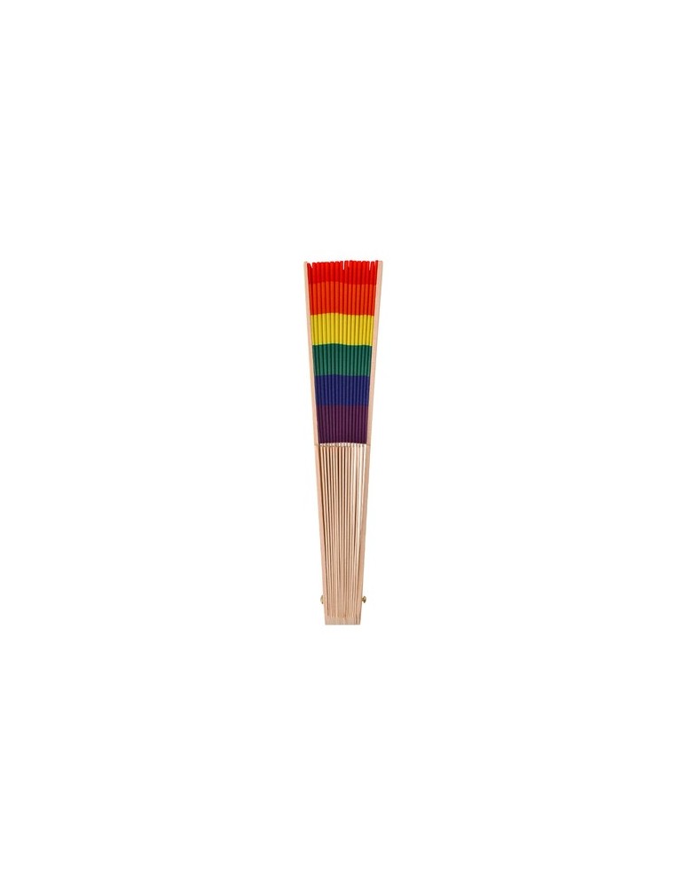 Éventail Prokip Matières : bois Couleurs : rainbow impression haute définition