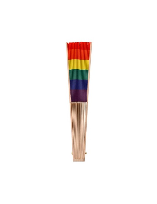 Éventail Prokip Matières : bois Couleurs : rainbow impression haute définition