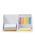 Porte-Crayons Porte Notes Trigris Matières : carton recyclé Couleurs : blanc personnalisable avec votre logo