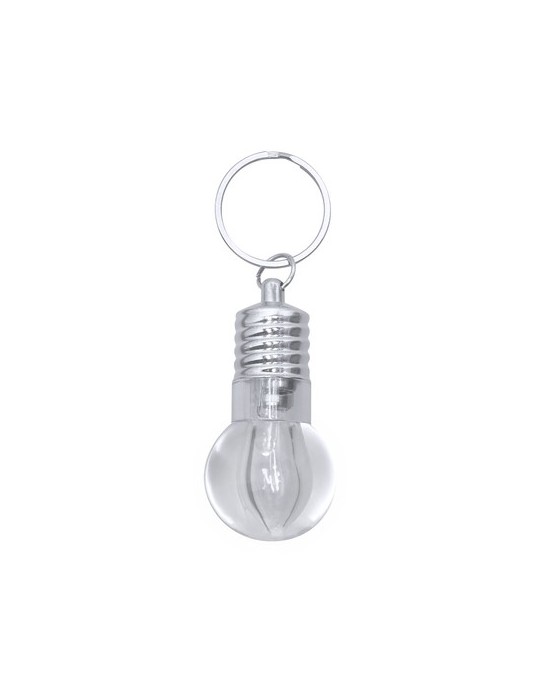 Porte-Clés Lampe Bardan Couleurs : transparent personnalisable avec votre logo