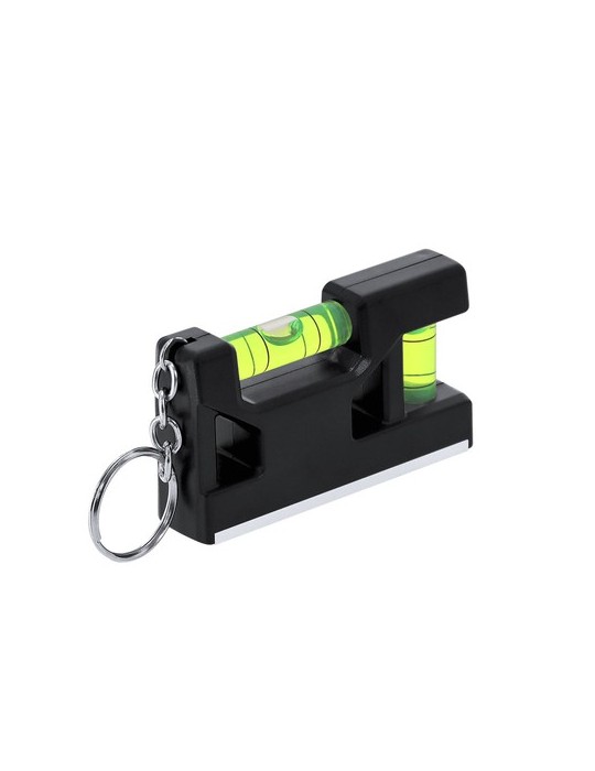 Porte-Clés Niveau À Bulle Narsaan Couleurs : noir cadeau entreprise pas cher