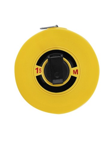 Mètre Ruban Nathor 15m Couleurs : jaune cadeau entreprise pas cher