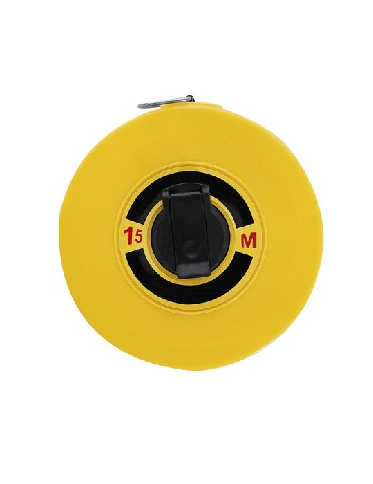 Mètre Ruban Nathor 15m Couleurs : jaune cadeau entreprise pas cher