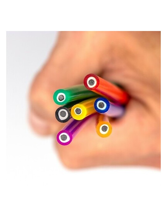 Crayon flexible | Like Matières : PVC Couleurs : blanc cadeau entreprise pas cher