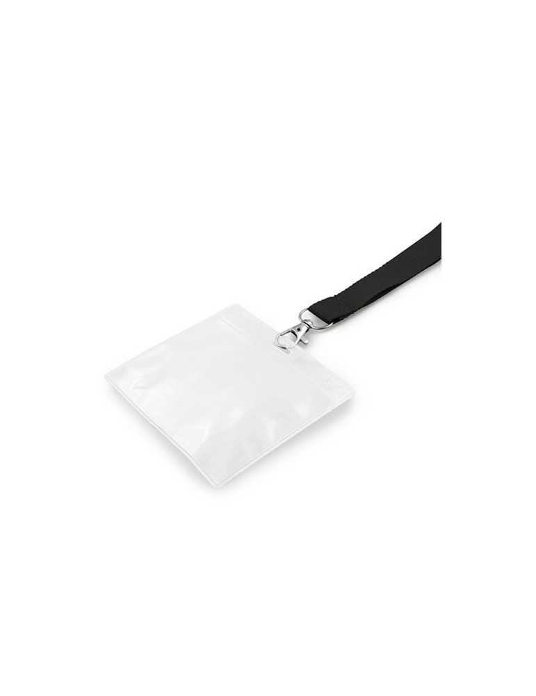 Porte-badge | Norne Matières : PVC Couleurs : naturel cadeau entreprise pas cher