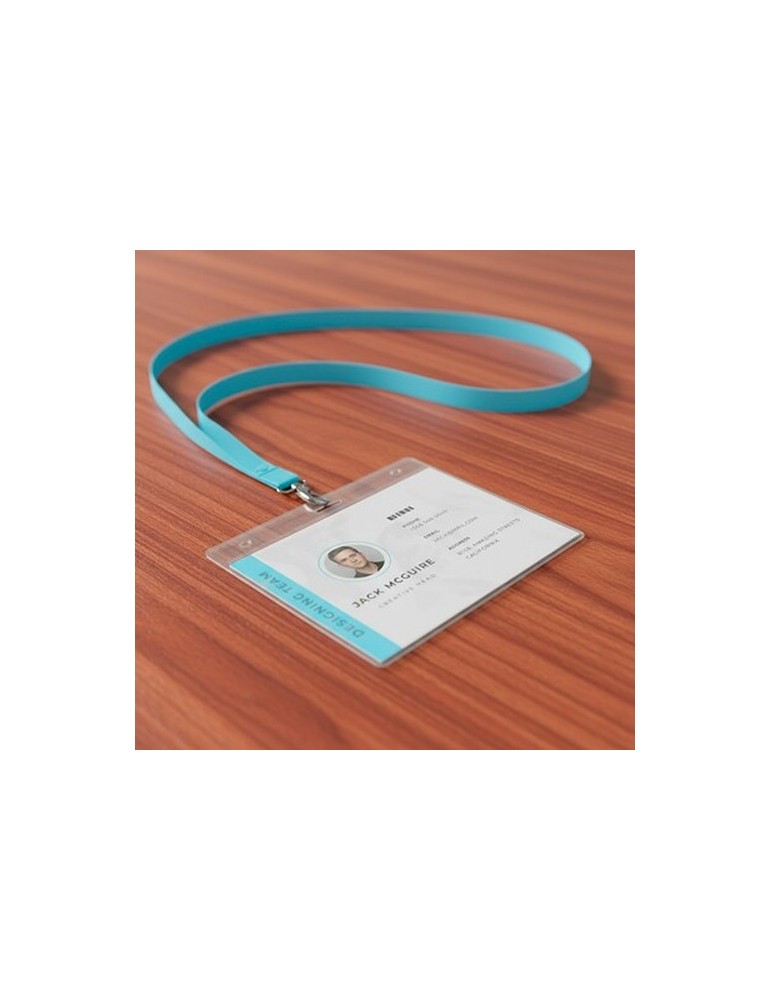 Porte-badge | Norne Matières : PVC Couleurs : naturel marquage laser ultra précis