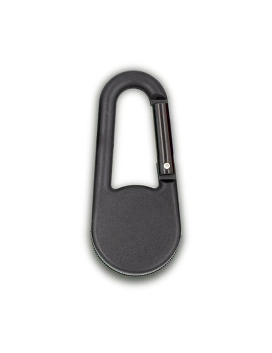 Boussole avec mousqueton | Madu Matières : plastique Couleurs : noir cadeau entreprise pas cher