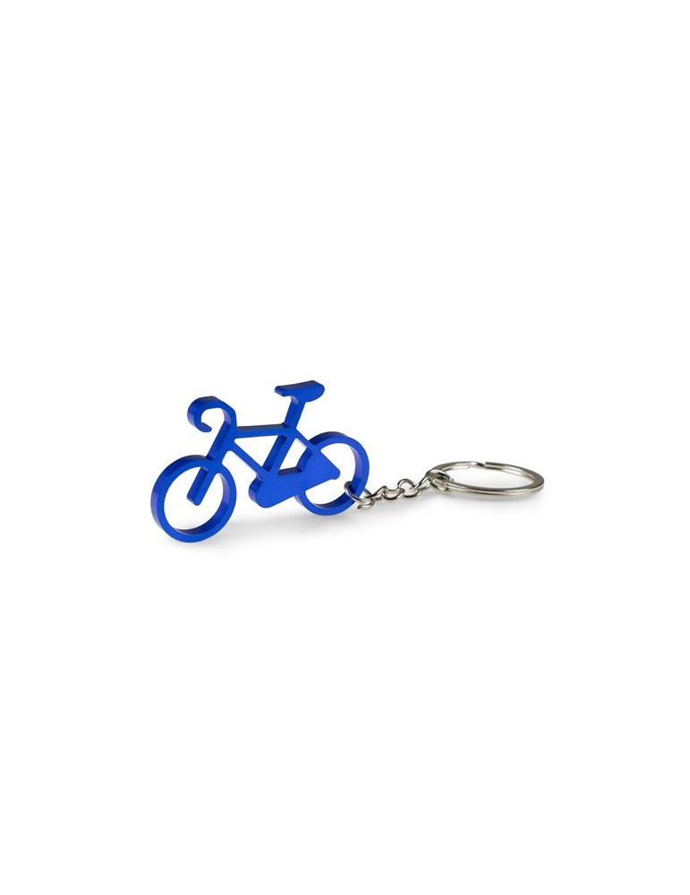 Porte-clés en forme de « bicyclette » | Rekab Matières : aluminium Couleurs : bleu