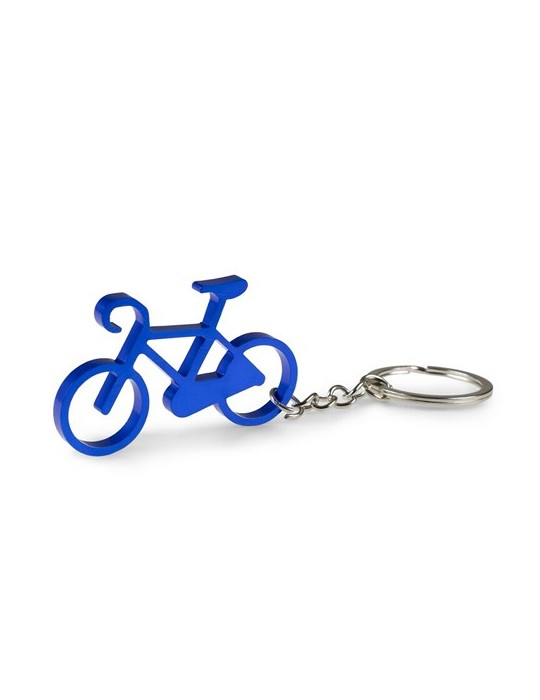 Porte-clés en forme de « bicyclette » | Rekab Matières : aluminium Couleurs : bleu