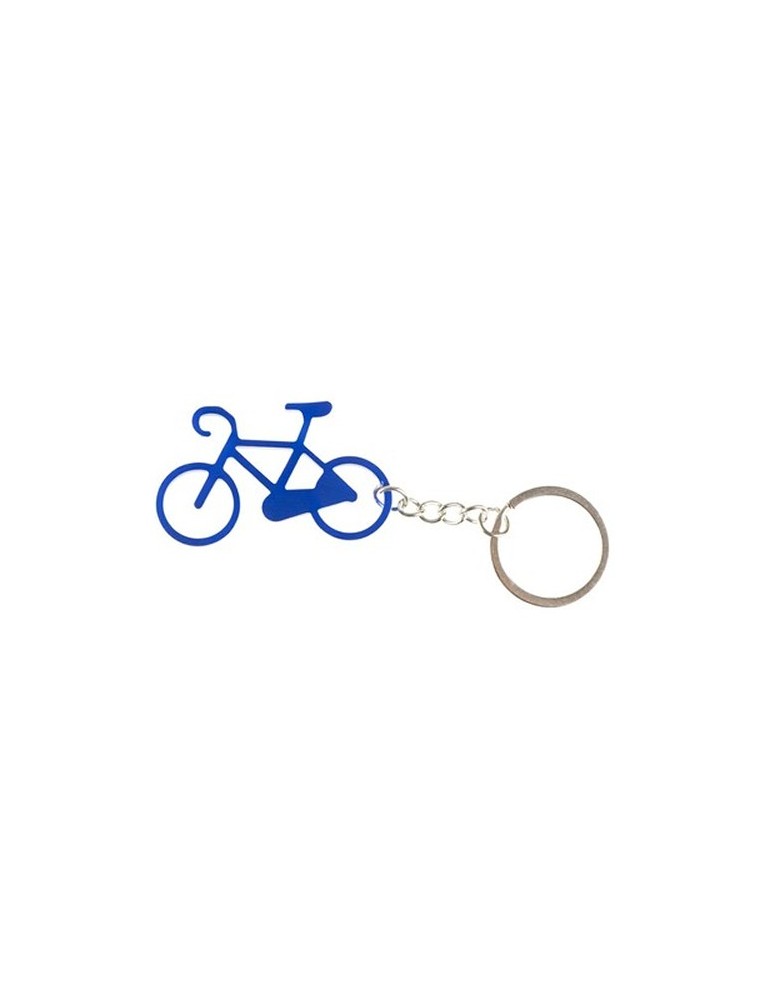 Porte-clés en forme de « bicyclette » | Rekab Matières : aluminium Couleurs : bleu marquage couleur éclatante