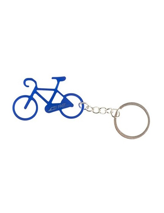 Porte-clés en forme de « bicyclette » | Rekab Matières : aluminium Couleurs : bleu cadeau affaires élégant