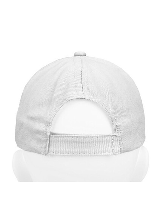 Casquette, taille enfant | Gefrei Matières : coton Couleurs : blanc accessoire événementiel unique