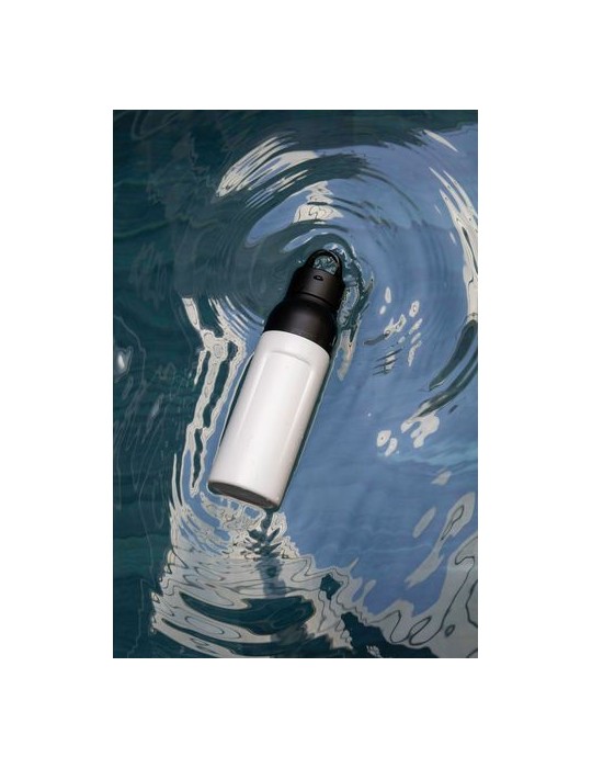 Bouteille de 520 ml BrandCharger Posh Flo Couleurs : noir cadeau client original