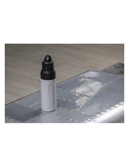 Bouteille de 520 ml BrandCharger Posh Flo Couleurs : noir goodies publicitaire durable