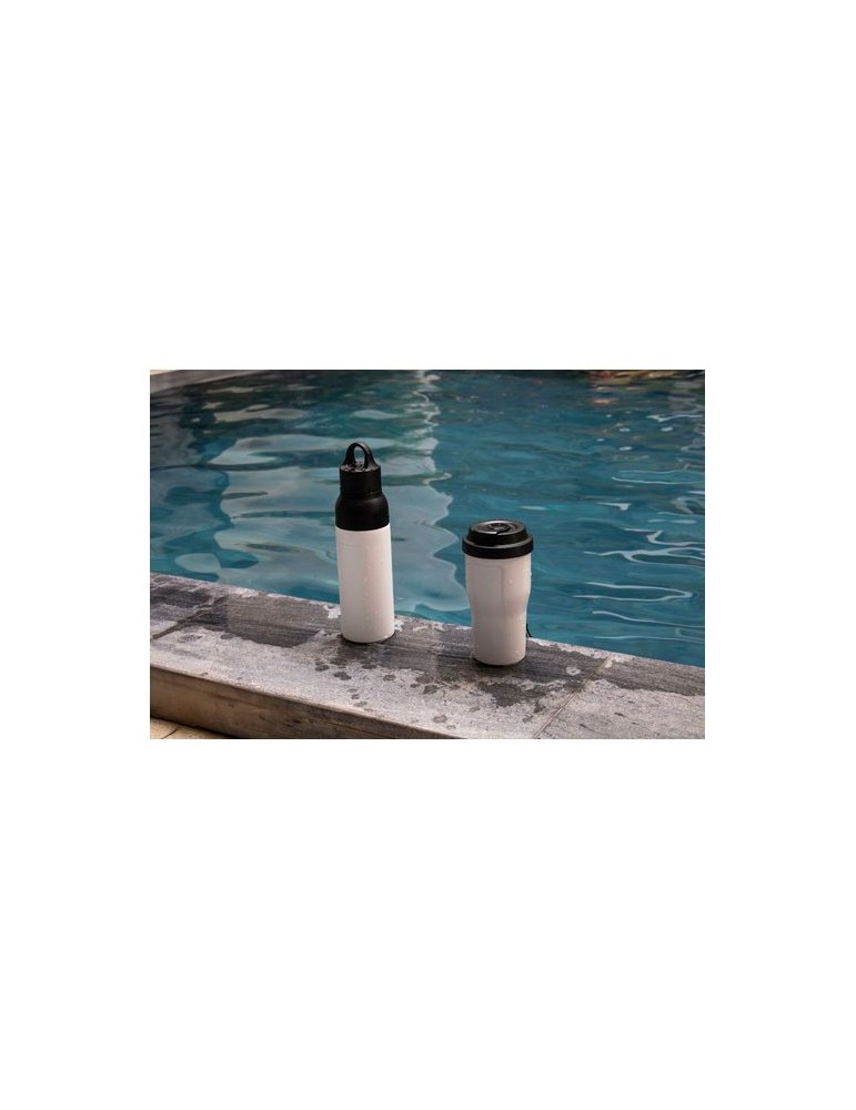 Bouteille de 520 ml BrandCharger Posh Flo Couleurs : noir goodies publicitaire événementiel