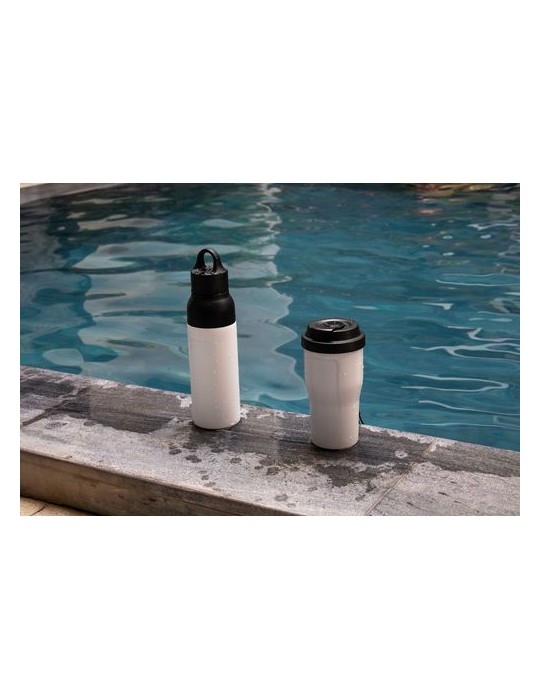 Bouteille de 520 ml BrandCharger Posh Flo Couleurs : noir goodies publicitaire événementiel