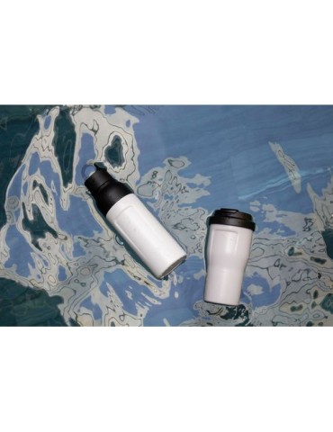 Bouteille de 520 ml BrandCharger Posh Flo Couleurs : noir impression haute définition